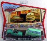 Mattel Disney Pixar Cars World Of Cars Movie Moments 2-Pack - Rusty Rust-Eze and Dusty Rust-Eze
