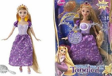 Mattel Disney Tangled Sing and Glow Rapunzel Doll