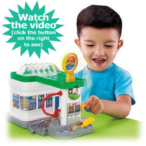 Fisher Price GeoTrax Geomotion Fill Up Station