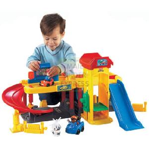Mattel Fisher Price Little People Touch and Feel Garage