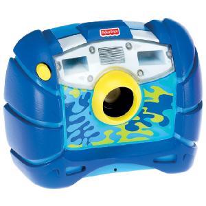Mattel Fisher Price Waterproof Camera Blue