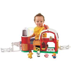 Mattel Fisher Price World Of Little People Touch and Feel Farm
