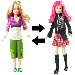 Mattel Hannah Montana Transforming Doll Lola Lilly
