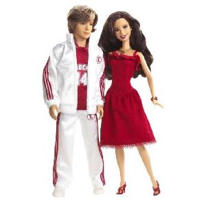 Mattel High School Musical 2 Gabriella and Troy Twin Pack