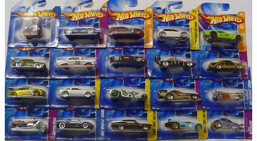 Mattel Hot Wheels Set of Twenty Random Cars/Models