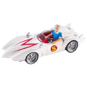 Hotwheels Speed Racer Mach 5 and Figure