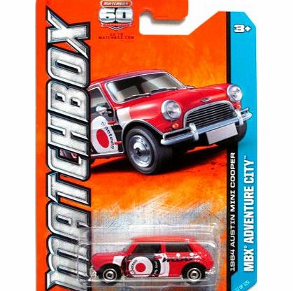 Mattel Matchbox Cars - 60th Anniversary Collection - 1964 Austin Mini Cooper - Nineteen Sixty Four