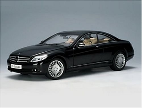 Mercedes-Benz CL Coupe (2006) in Black (1:18 scale)