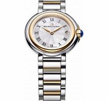Maurice Lacroix Ladies Fiaba Round Two Tone Watch