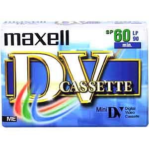 MAXELL Mini DV Tape 60 Mins
