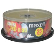 XL - II 80 CD-R 80min Spindle Tub 25 Cake