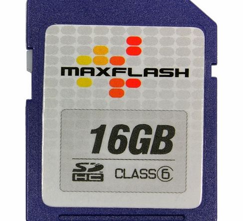 MAXFLASH SDHC 16GB Memory Card Class6