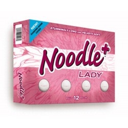 Maxfli Golf Noodle Ladies Dozen Golf Ball Pack