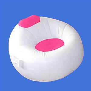 Inflatable Gaming Chair with Built in Ipod MP3 Speakers