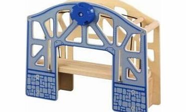 Maxim Wooden Railway Train Set Lifting Bridge Brio and Thomas Compatible