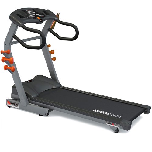 Maxima Fitness MF-2000-ProFX-R Auto Incline Folding Treadmill (Home Use) - Grey/Black, Medium