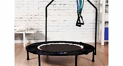 MaXimus Pro Rebounder Used by Top Athletes World Wide. Package includes - Rebounding compilation DVD for beginners, Intermediate and Advanced levels, resistance bands, sand weights and carry/storage b