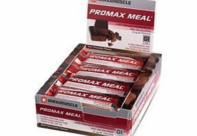Maximuscle Promax Meal Bar Chocolate 60g (qty 12