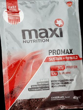 MaxiNutrition Promax Powder Chocolate 42g Sachet