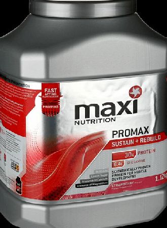 MaxiNutrition Promax Powder Strawberry 1.12kg -