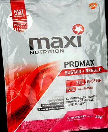 MaxiNutrition Promax Powder Strawberry 40g