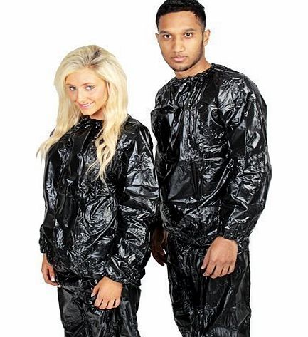 MAXSTRENGTH PU Sweat Sauna Suit Weight loss fitness exercise running For Uni-Sex