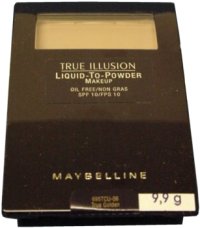 True Illussion Liquid to Powder Make Up 9.9g True Golden