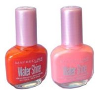 Maybelline Watershine Wet Look Shine Varnish 12ml DUO-Flamboyant- Pink Explosion