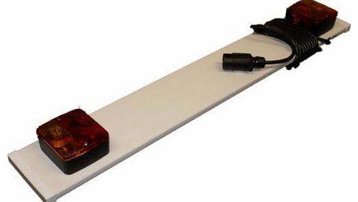 3FT CAR TRAILER/TOWING LIGHTING BOARD WITH LAMPS & 4M CABLE