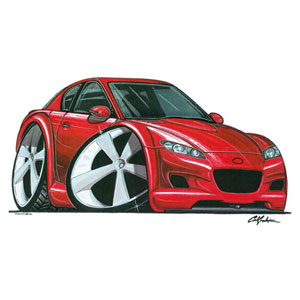 RX8 - Red T-shirt