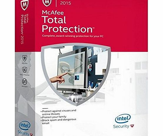 McAfee Total Protection 2015 - 1 PC (PC)