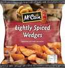 McCain Potato Lightly Spiced Wedges (750g)