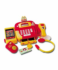 McDonalds Electronic Cash Register with Play Food Set