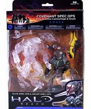 McFarlane Halo Reach Action Figure 2 Pack Covenant Spec Ops Elite amp; Grunt