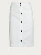 mcq by alexander mcqueen skirts white