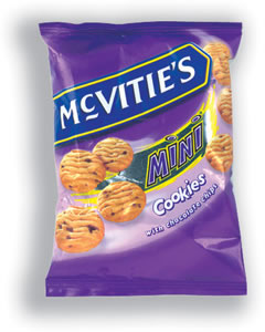 Mini Cookies Biscuits Bag 50g  Ref