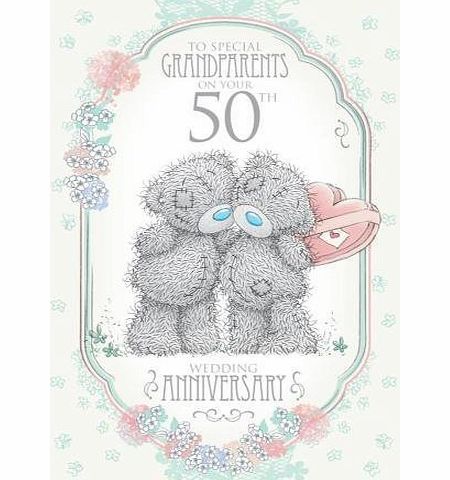 Me To You Grandparents 50th Golden Anniversary Me to You Bear Card