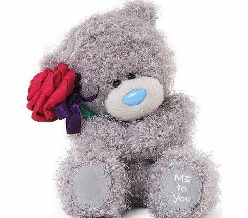 Me To You  - 7`` with Red Rose Plush - Tatty Teddy Bear