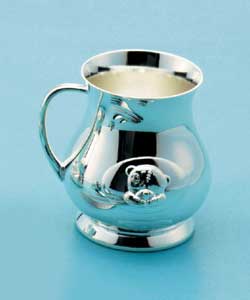 ME TO YOU - Silver Plate Christening Mug