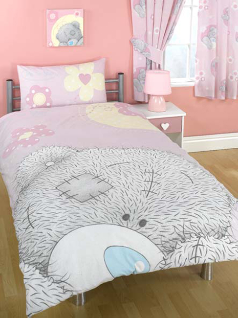 Me to You Tatty Teddy `atchwork Spot`Single Duvet Cover and Pillowcase Bedding