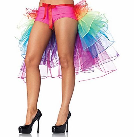 Girls Rainbow Tutu Dress Sexy Puff Skirt Tail Party Cosplay Club Dress Meawmeaw Store
