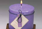 mediterranean French Lavender Wax Candle