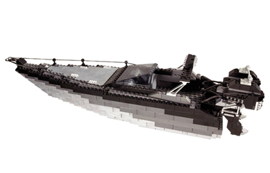 Mega Bloks - Pro Builder Carbon Deluxe Sets - Speed Boat