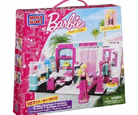 Mega Bloks Barbie: Build n Style Fashion Boutique