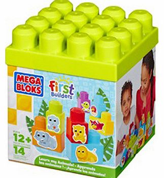 Mega Bloks First Builders Learn My Animals