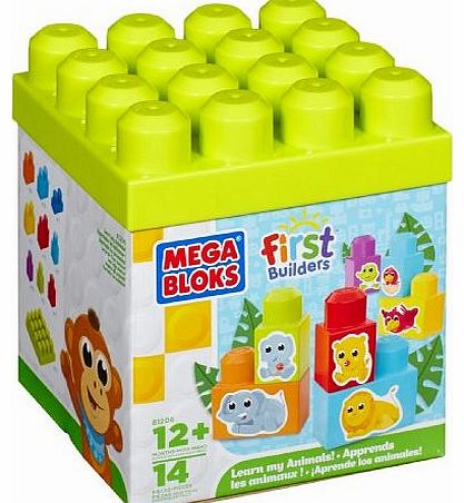 First Builders Learning Cubes Learn My Animals