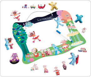 In the Night Garden Eraseable Magnetic Board