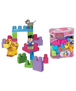 Bloks Maxi Bricks Pink Pony 120 Piece Bag