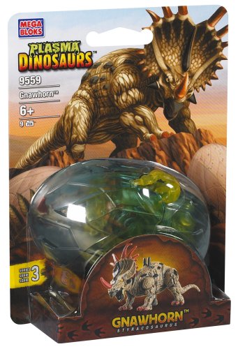 MEGA BLOKS Plasma Dinosaurs - Gnawhorn (Styracosaurus)