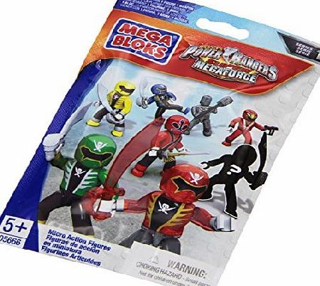 Mega Bloks Power Rangers Super Force Micro Action Figures